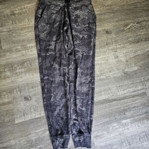 lululemon athletica Gray Camo Track Pants